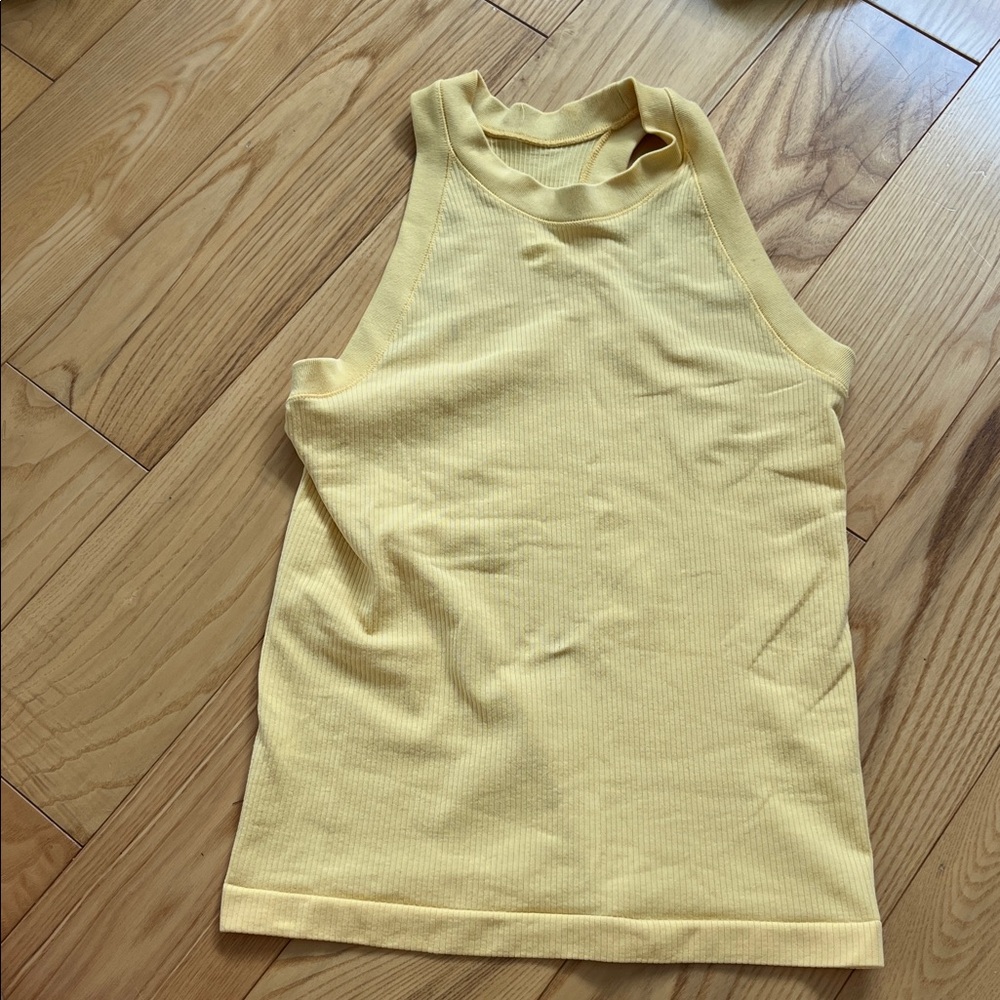 Athleta Yellow Tank Top